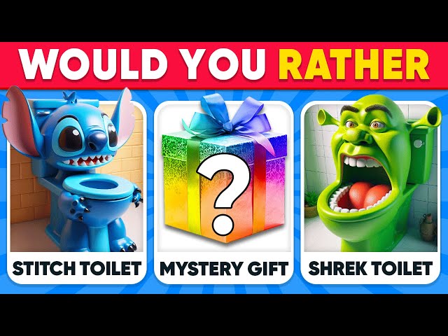 Would You Rather - MYSTERY Gift Edition 🎁🤔🌈 Daily Quiz