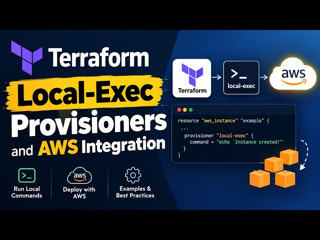 Terraform Local-Exec Provisioners and AWS Integration