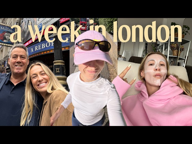 a *realistic* week in life in LONDON | workouts, a secret new project + family time