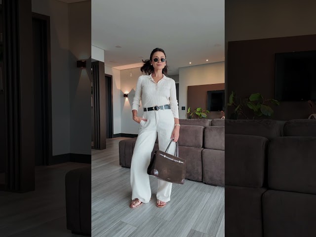 Você consegue sim ser elegante e estar confortável ao mesmo tempo 😍 e eu posso te provar! #look