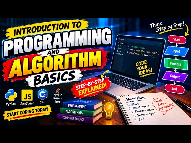Introduction to programming and algorithm basics
