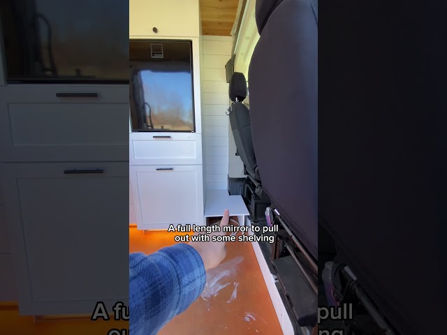 Only a handful of van build projects left until my home is “complete”😇 #solovanlife #womenwhobuild