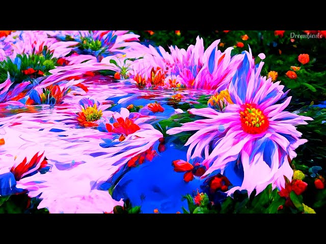AI Dreamscape Animation - Soothing AI World | Fantasy of Artificial Intelligence