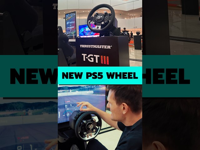 A New PS5 Gran Turismo Wheel! - Thrustmaster T-GT III