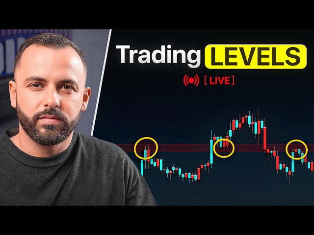 3 Live Trades Using My Key Levels | $132,000 in 33 Trading Days