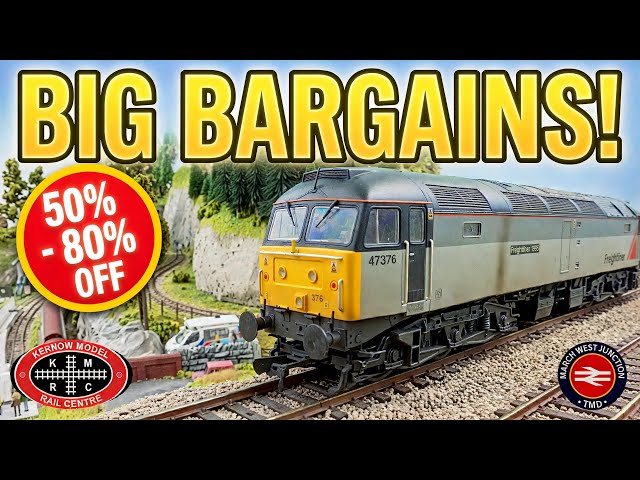 BARGAINS! 50% to 80% OFF Autumn Sale At Kernow Model Rail Centre 
