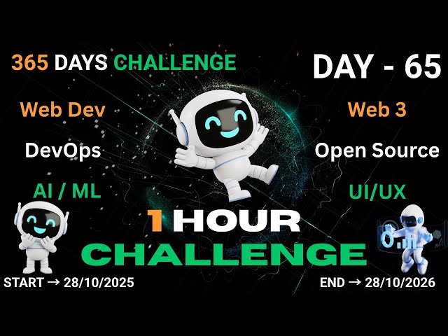 Day - 65  |Gen AI using Python - Learning  FullStack Web Dev | Coding The Code