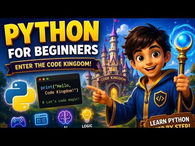 Learn Python Basics: A Magical Coding Journey |Beginner Guide