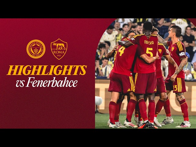 FENERBAHCE 1-1 ROMA | UCL HIGHLIGHTS 2026-27