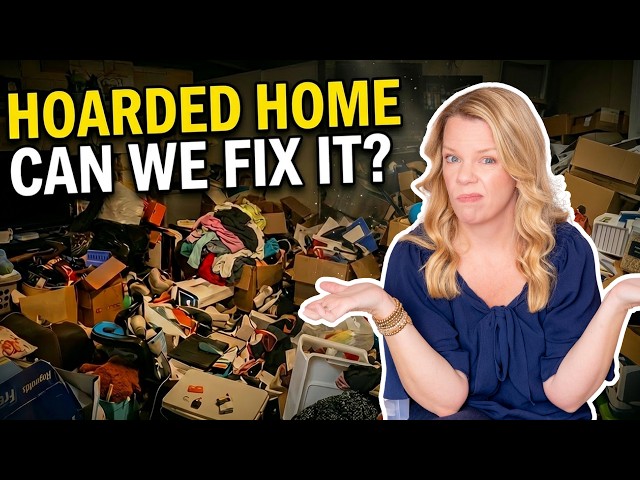 Decluttering a Hoarder House - My Biggest Organizing Makeover Challenge!