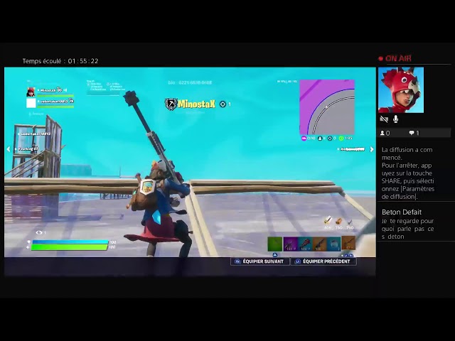 (fortnite)htg+live arène duo