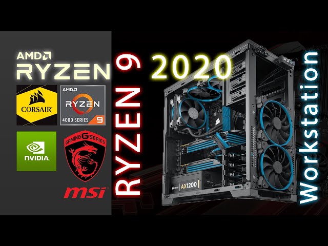 Ryzen 9 3900x Workstation Review