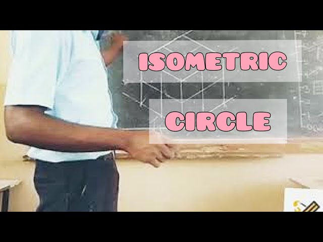 ISOMETRIC CIRCLE in | Technical drawing | Engineering drawing