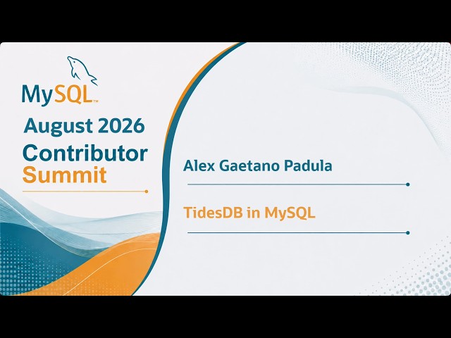 TidesDB in MySQL