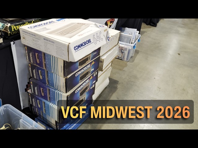 The Future of Retro Computing is Here - Vintage Computer Festival Midwest 2026