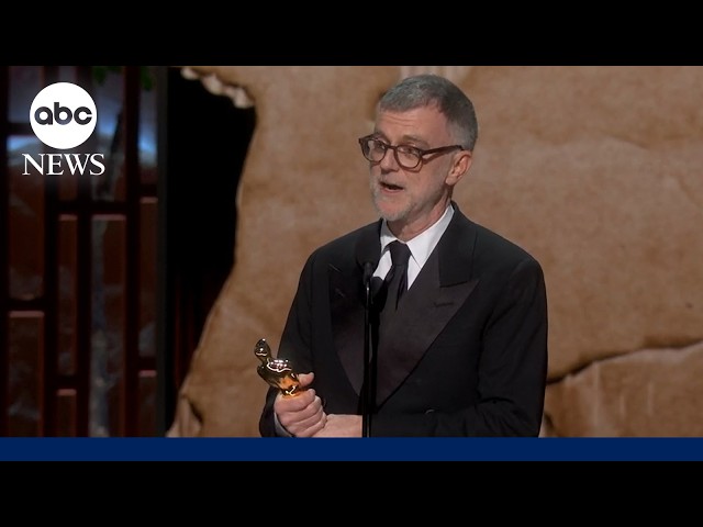 Oscars 2026: Paul Thomas Anderson wins best director award for 'One Battle After Another'