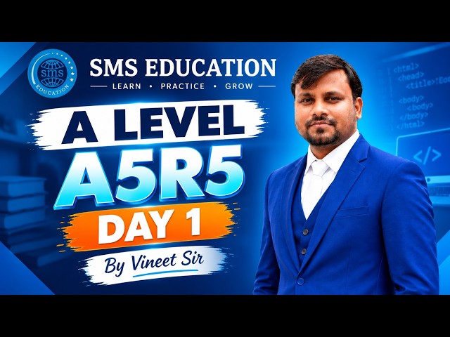 A- Level Day 1| by SMS Education