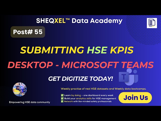 How to Report HSE KPIs the Smart Way