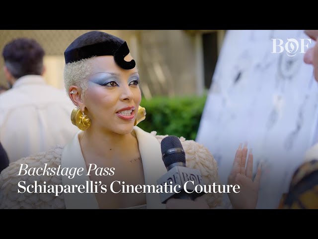 Backstage Pass | Schiaparelli’s Cinematic Couture