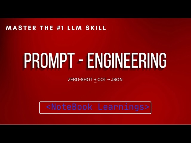 Prompt Engineering Masterclass: Zero-Shot to Guaranteed JSON Output (Full Python Code)
