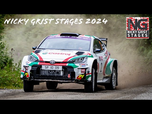 Nicky Grist Stages 2024 | FLAT OUT ACTION [HD]