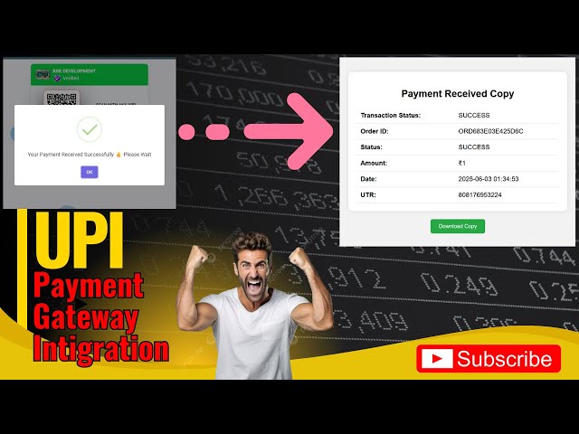 WebCraft UPI Payment Gateway Integration in PHP | UPI QR Code Generate Hindi 🔥| UPI Gateway