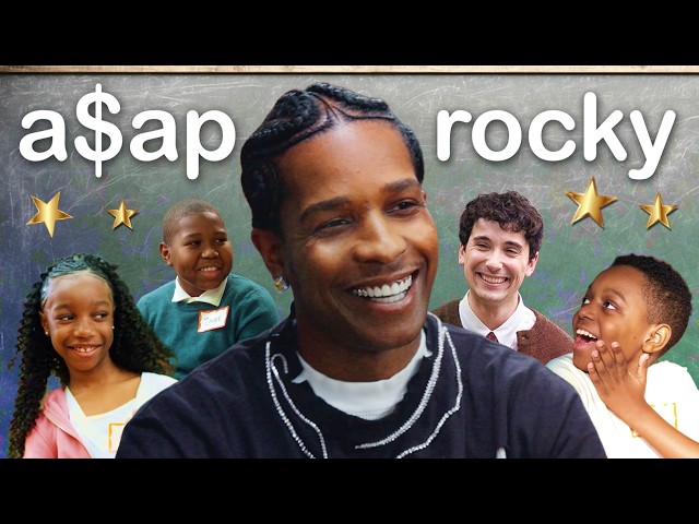 A$AP Rocky Transforms a Harlem Classroom Into a Rap Video (“Punk Rocky” REMIX)