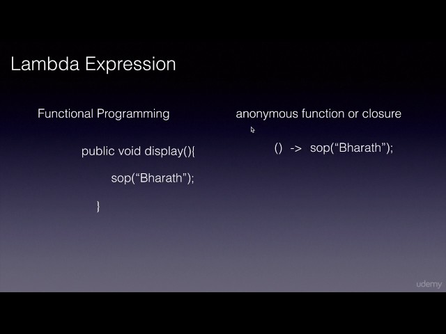 Java 8 Features  Part 2 - Lambda Expressions
