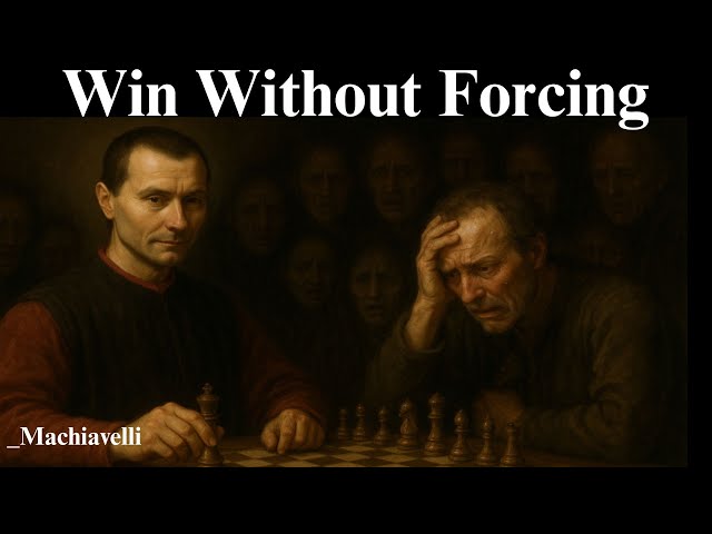 Wait to Win, Don’t Force Anything on Your Life— Machiavelli’s Dark Psychology