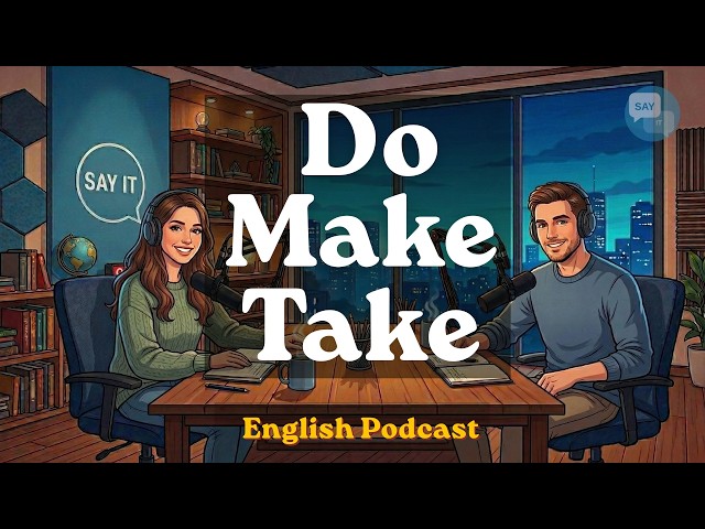 Learn Do vs Make vs Take | Confusing Verbs in English | Learn English Fast