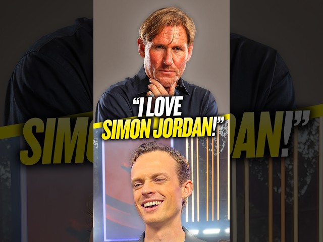 Anson Boon reveals why he loves Simon Jordan! 🫶