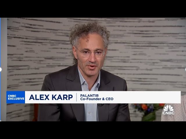 Palantir's Alex Karp discusses the need for U.S. leadership amidst the Israel-Hamas war | CNBC 2024