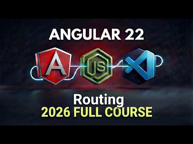Angular 22 Tutorial for Beginners Part 6 | Routing, RouterLink & Wildcard Routes