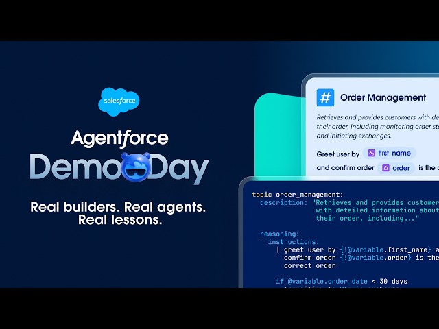 Welcome to Agentforce Demo Day!