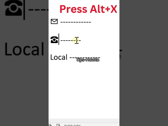 MS Word Secret Trick You Probably Don’t Know Number to Shape