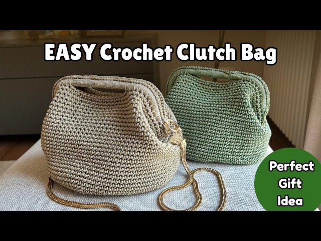 EASY Crochet Clutch Bag