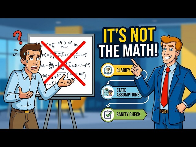 Why You're Failing Case Interviews (It's Not the Math)