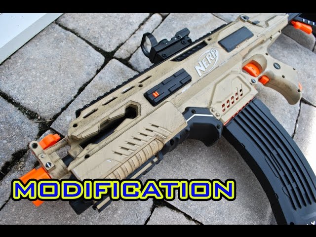 [MOD] Tactical Nerf Rapidstrike Modification - Flat Top!