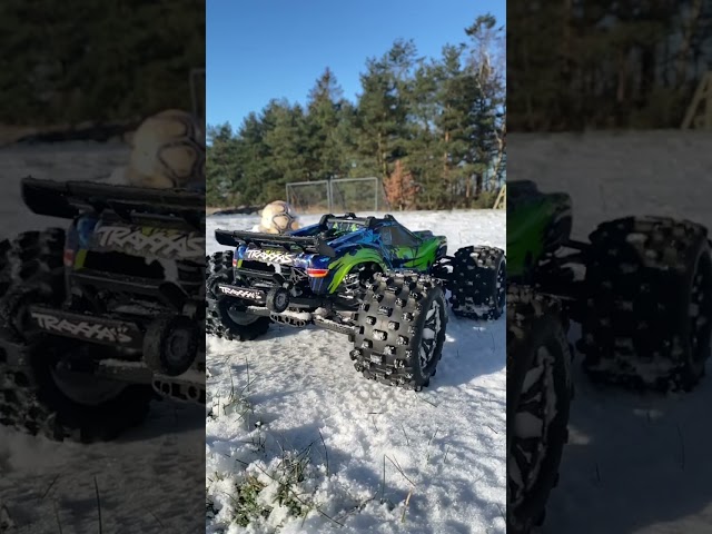 Louise MT-Rocket RC Car Winter Tires Test!