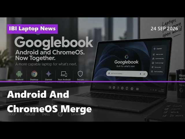 Android And ChromeOS Merge — Explained | Laptop News Today 24 Sep 2026