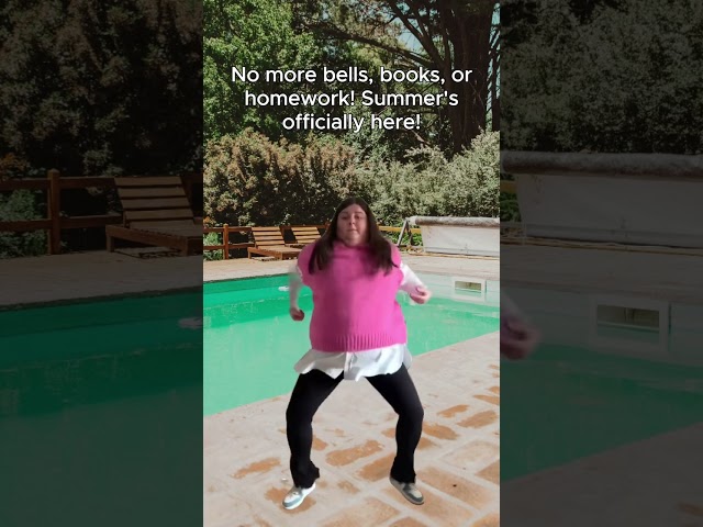 Don't be shy! Who else did this exact dance when the final school bell rang? #shorts