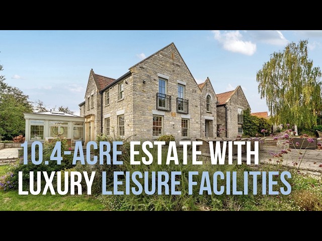 Tour This Estate with a Private Lake & Formula One Simulators in Taunton | Property Tour