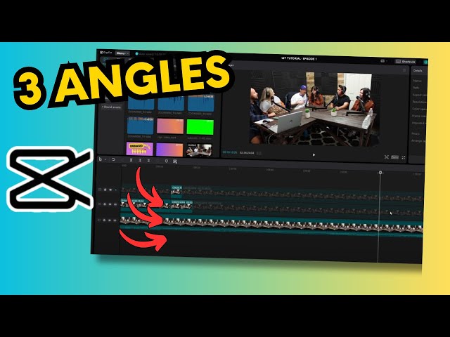 How To Create Multiple Podcast Angles from One Angle: Capcut Tips & Tricks