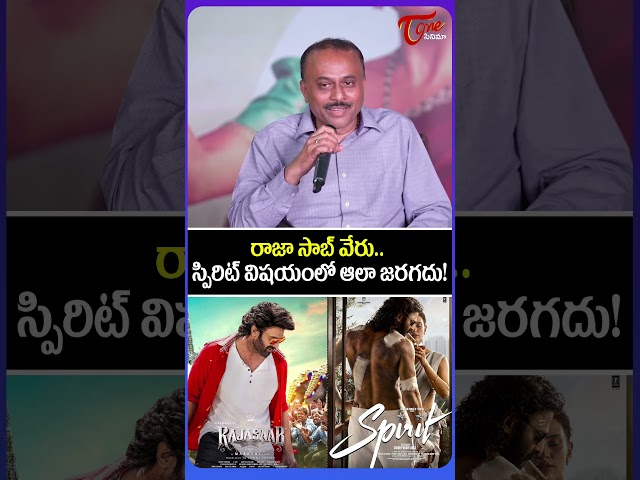TG Vishwa Prasad About Spirit Movie & Garividi Lakshmi | Prabhas Latest Movie Updates | #shorts