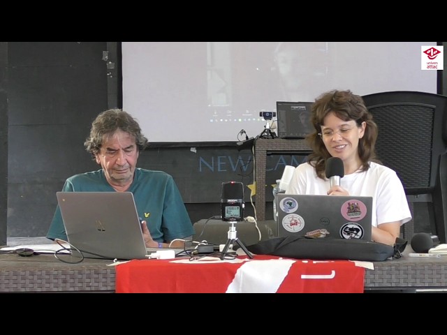 "Capitalism, Ecoclimatic Crisis and War" Session - Presentation by Claudia Terra