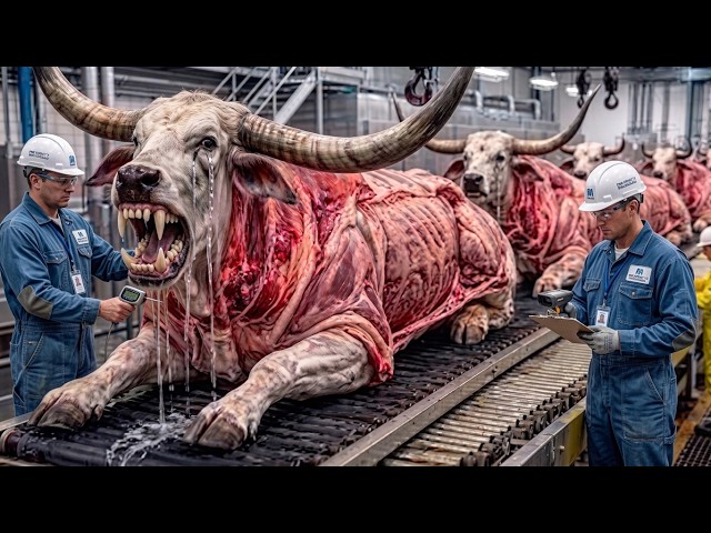 Inside the Luxury Brahman Bull Horn Factory | How Giant Horns Become Premium Leather Bags