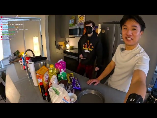 BAKING A CAKE IN REAL LIFE W/ BRICK