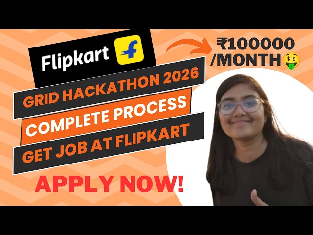 Flipkart Hiring Challenge 2026 | Previous Year Questions | Everyone Eligible 