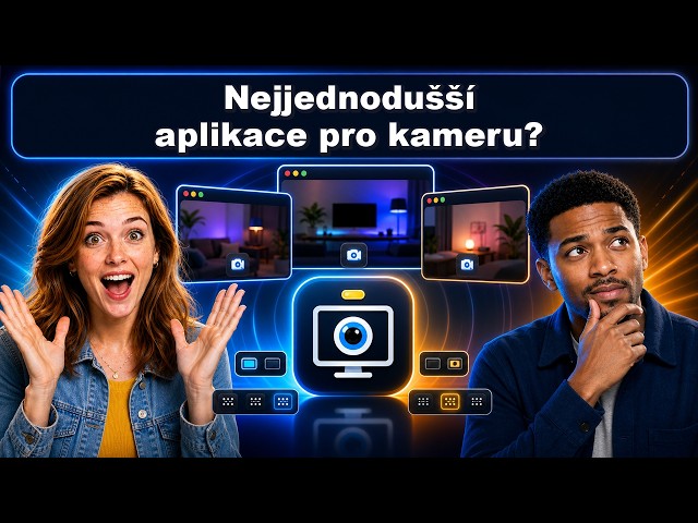 Tutoriál Simple Camera App - vyhledání kamer, rozlišení a více kamer najednou