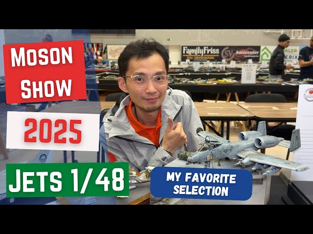 🔥 Top 1/48 Jet Models at Mosonshow 2025 – Flankers, Falcons & Phantoms Galore!